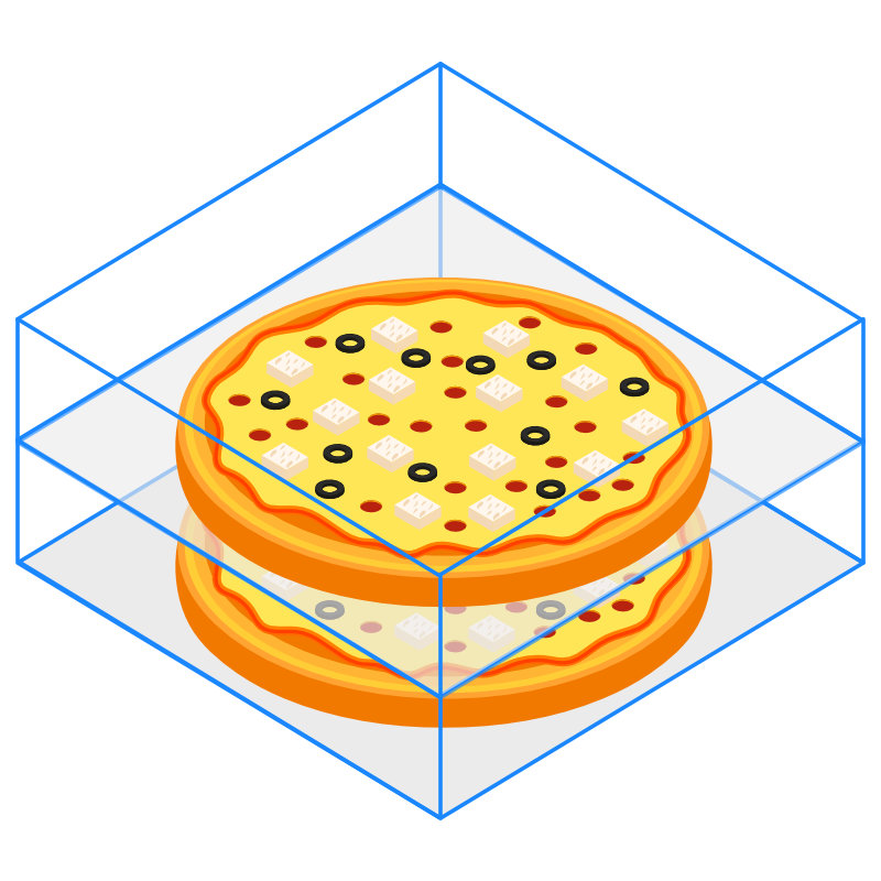 Four pizza électrique 6+6 pizzas MD66 GAM