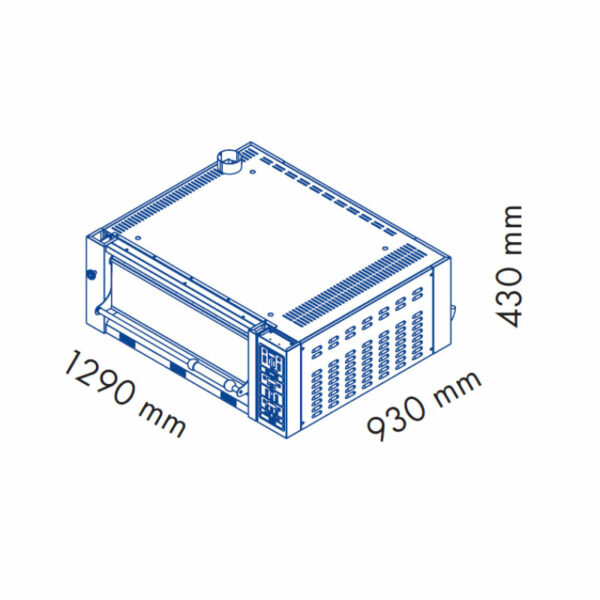 Schéma du AZZURRO TRAY 2