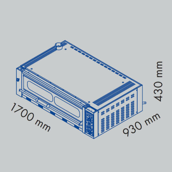 Schéma du AZZURRO TRAY 3