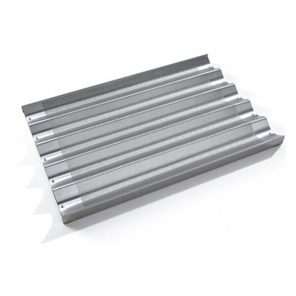 Plateau perforé en aluminium 600 x 400 mm Réf: PT10