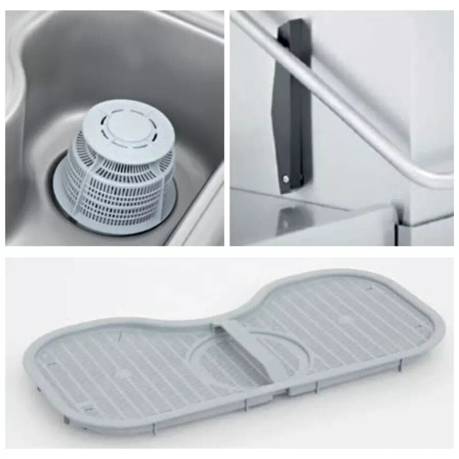 Lave-vaisselle à capot professionnel - Panier 50x50 cm - RGH50P